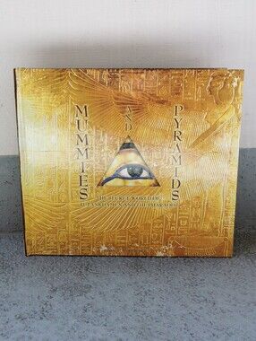 Pyramids and Mummies Hardcover Book